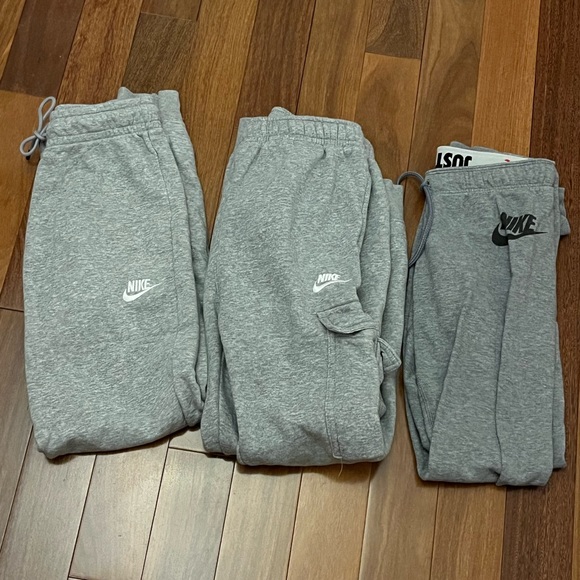 LOT OF 3 NIKE Sweatpants